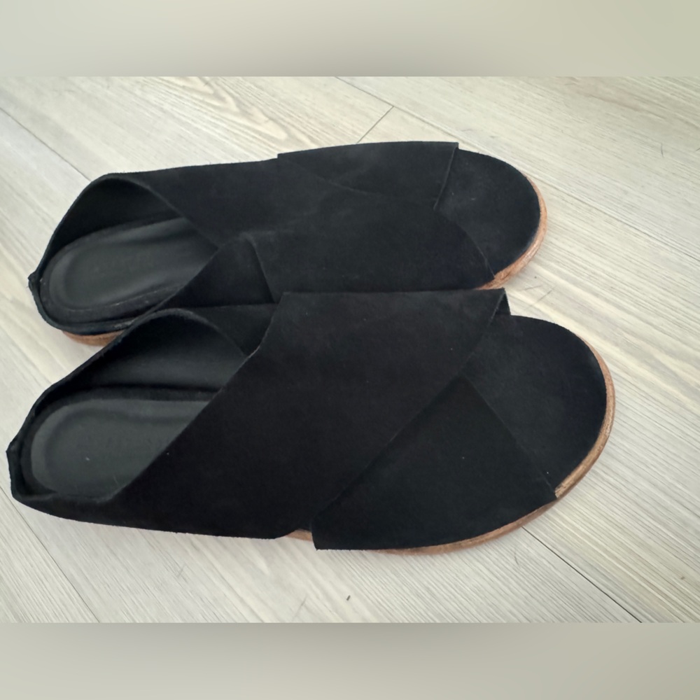Ernesto Dolani Crossover Flat Suede Slides US 9 IT 40